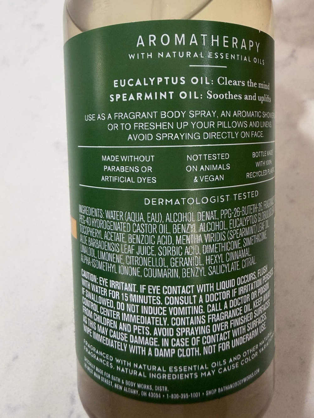 Bath & Body Works Aromatherapy Eucalyptus + Spearmint Hand Soap Trio — Green - Picture 9 of 13
